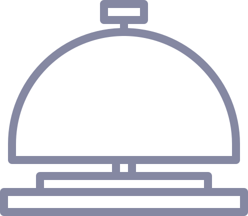 Restaurant and supermarket near by